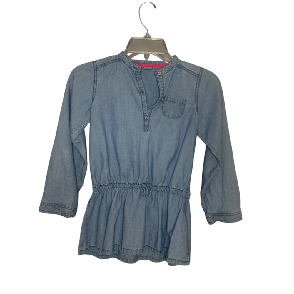 Carter's Light Blue Chambray Tunic Shirt size 8